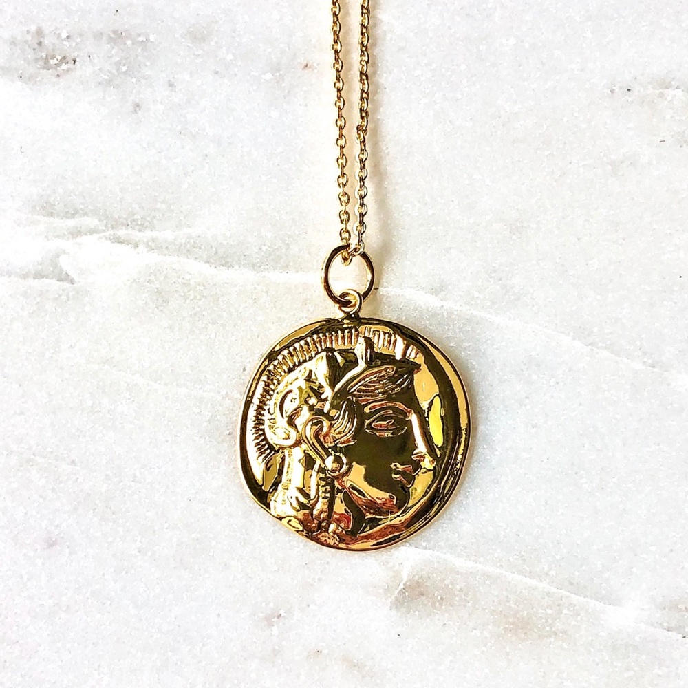 Greek Coin Necklace